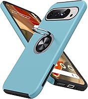 Vista 32 de JAME Funda para Google Pixel 7 Pro, Funda de Ajuste Delgado para Pixel 7 Pro con Soporte de Anillo Kickstand