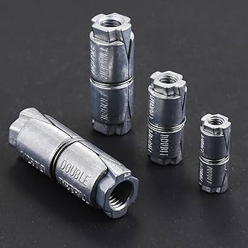 Amazon | Wensilon (25個) 1/2x2-1/2 外径7/8 ダブル拡張