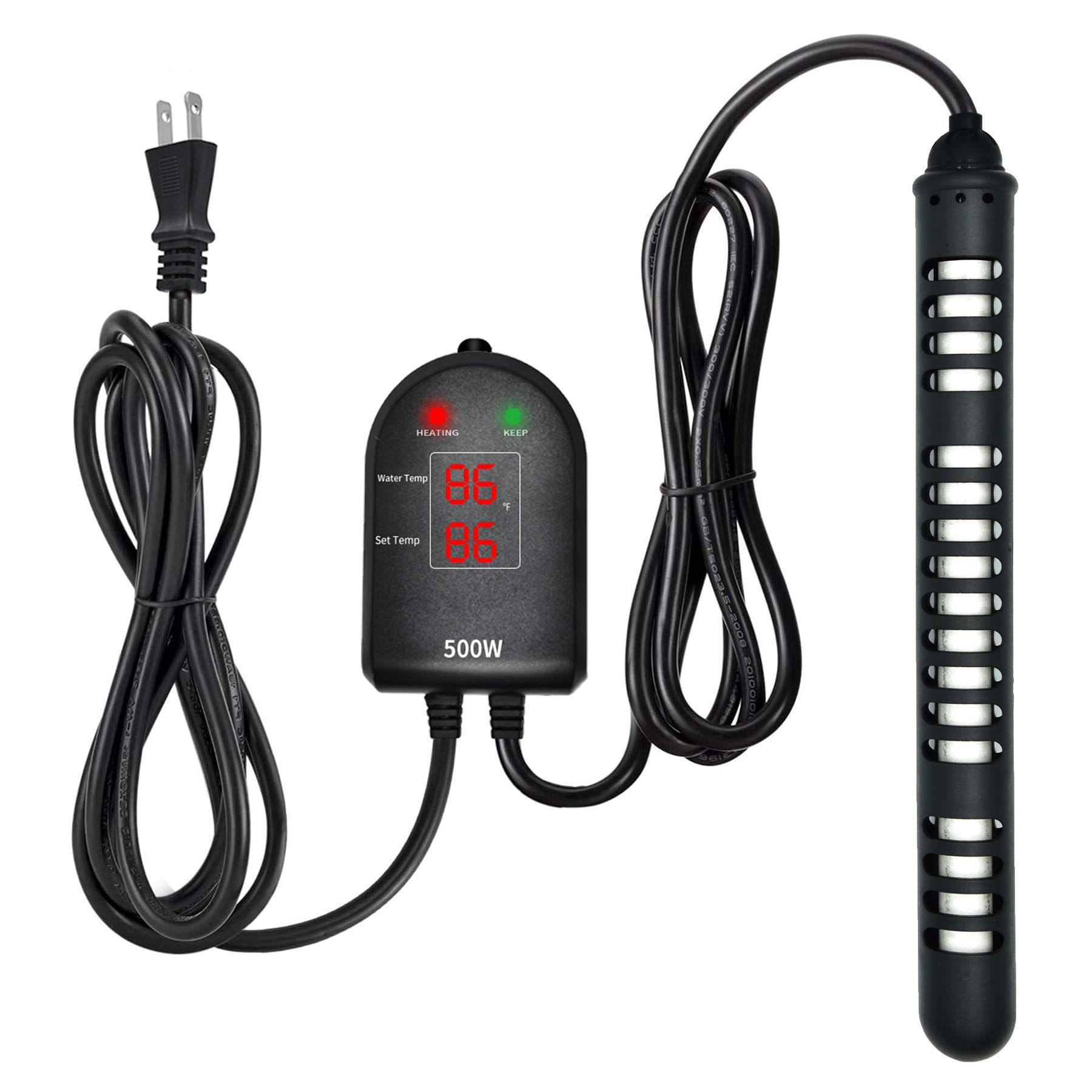 Buy Submersible Aquarium Heater Fish Tank Heater with Dual Temperature