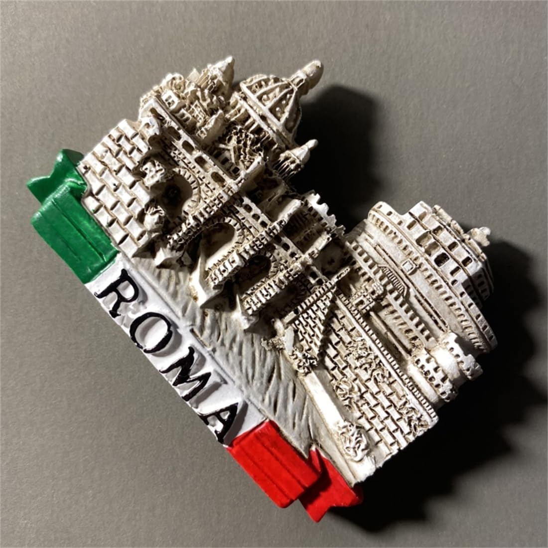 Magnete Frigorifero Colosseo Roma - Souvenir 3D Dipinto A Mano, Idea Regalo - Foto 6