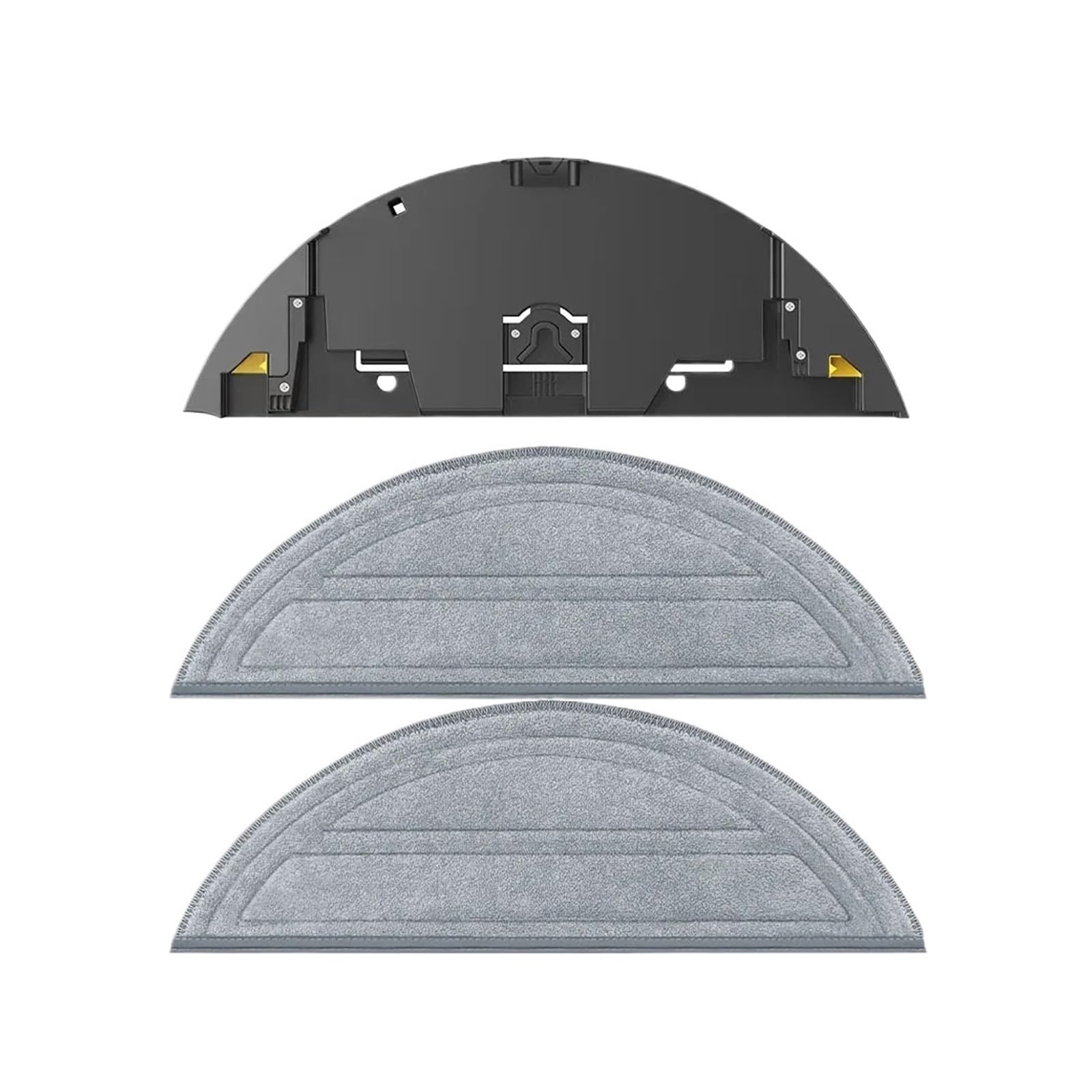 WNBMFSTYYU Mop Cloths Mop Holder,Compatible For Roborock Saros 10/G30/S9 MaxV Ultra ，Robot Vacuum Cleaner Mop Mount Accessories(3pcs)