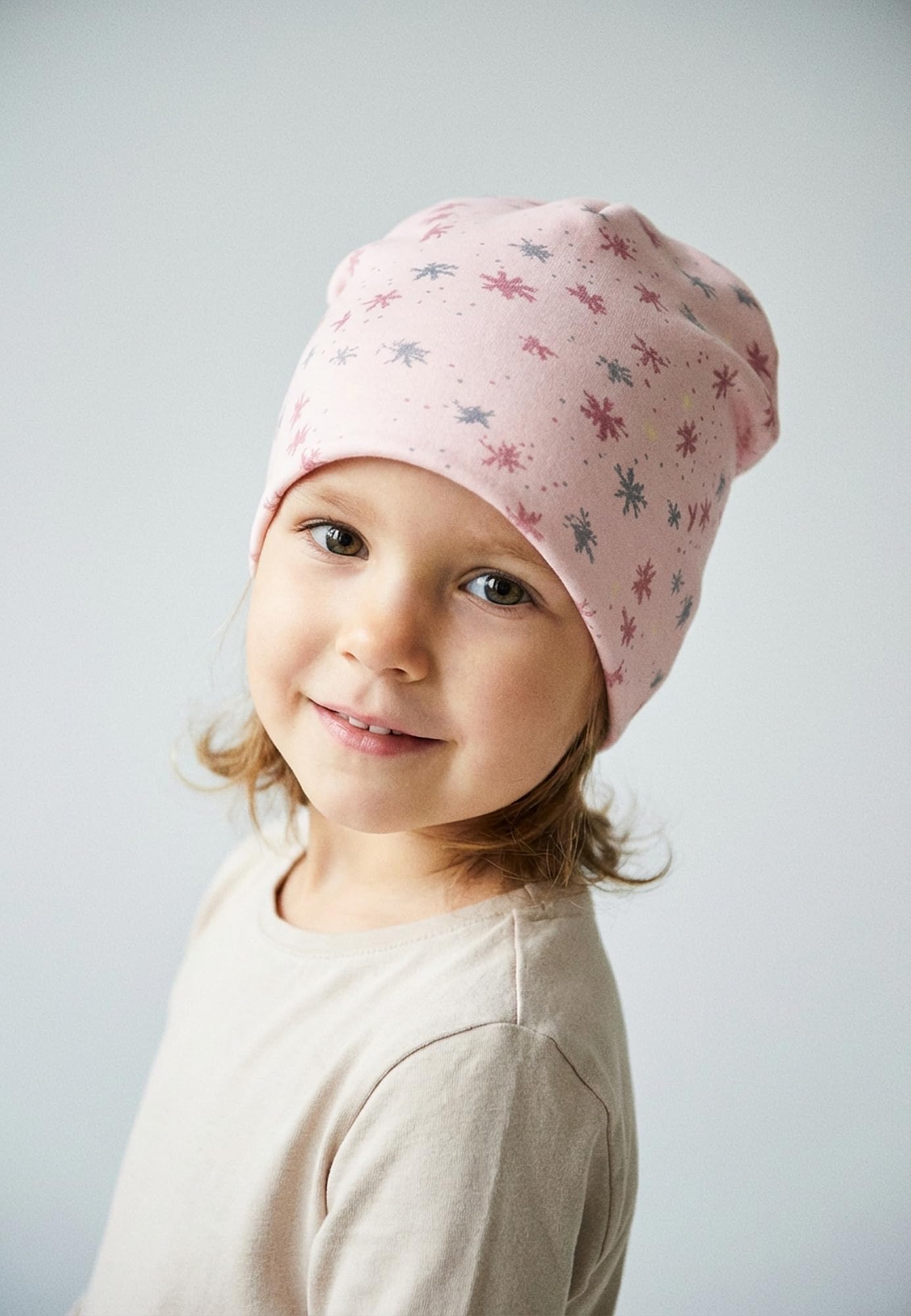 Sterntaler Mädchen Beanie-Mütze Beanie Kristalle