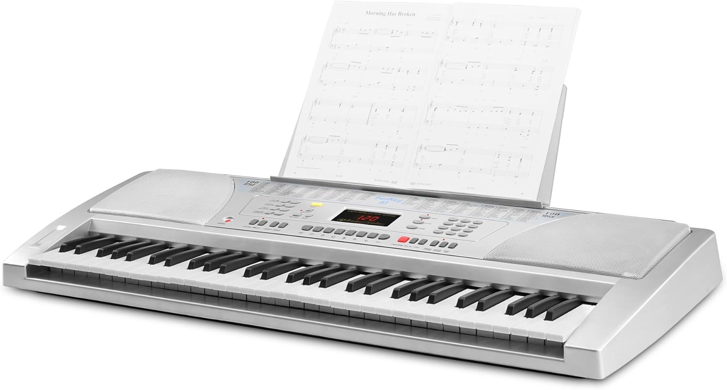 Funkey 61 SL Keyboard with Music Stand Attached
