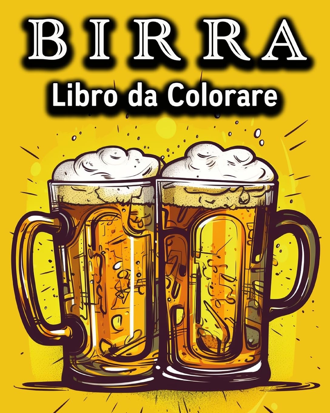 Livre coloriage bière anti-stress pour déconnecter du travail