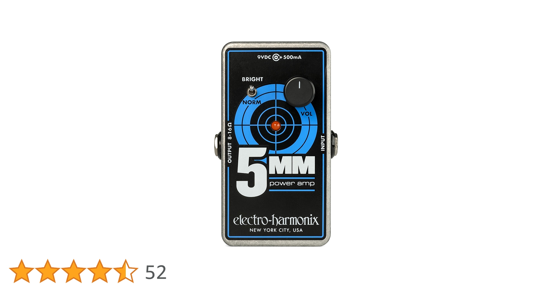 ギター Electro-Harmonix 5MM Amazon.co.jp: Electro Harmonix 5MM ギターパワーアンプ エレクトロ