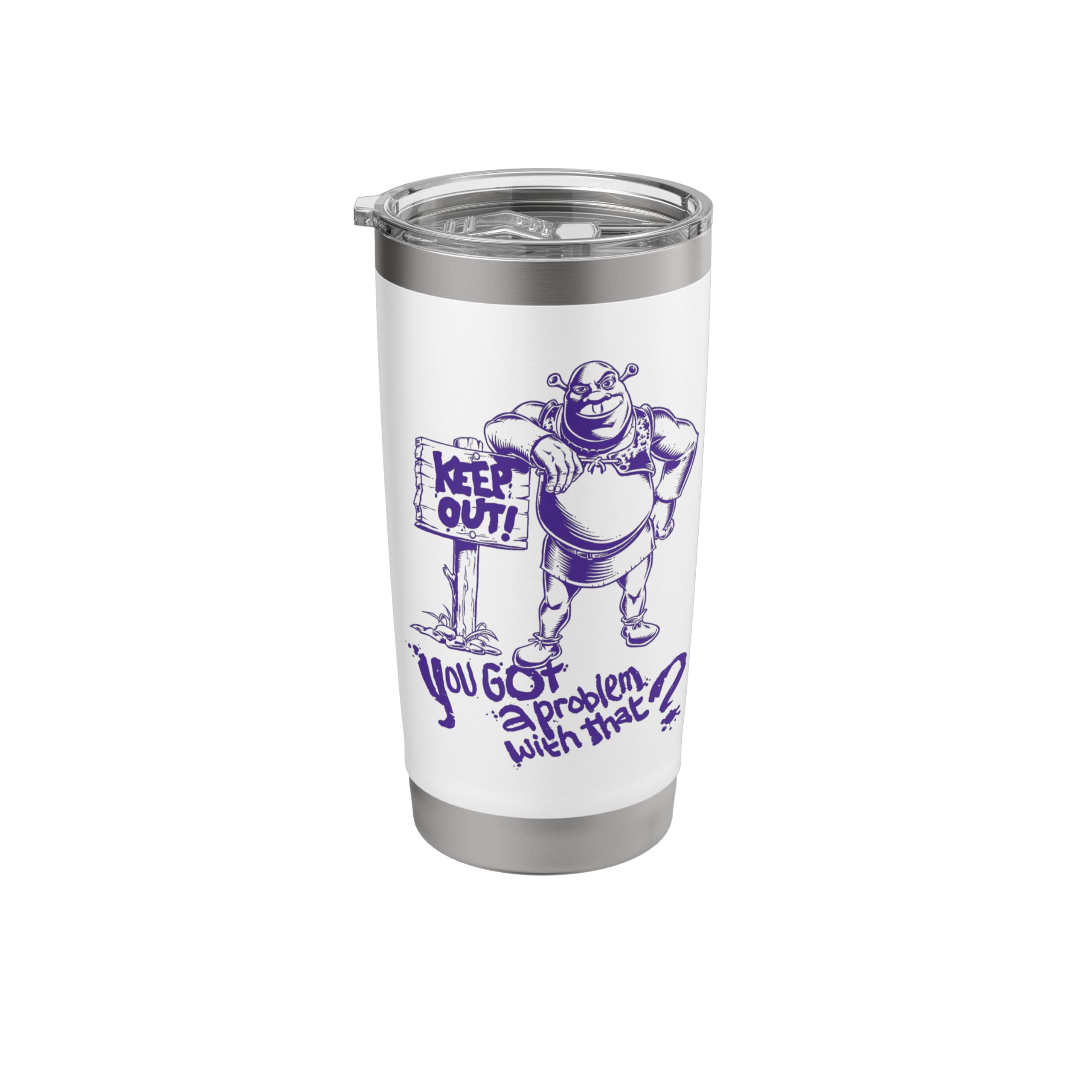 DreamWorks Shrek You Got a Problem With That Stainless Steel Insulated Tumbler