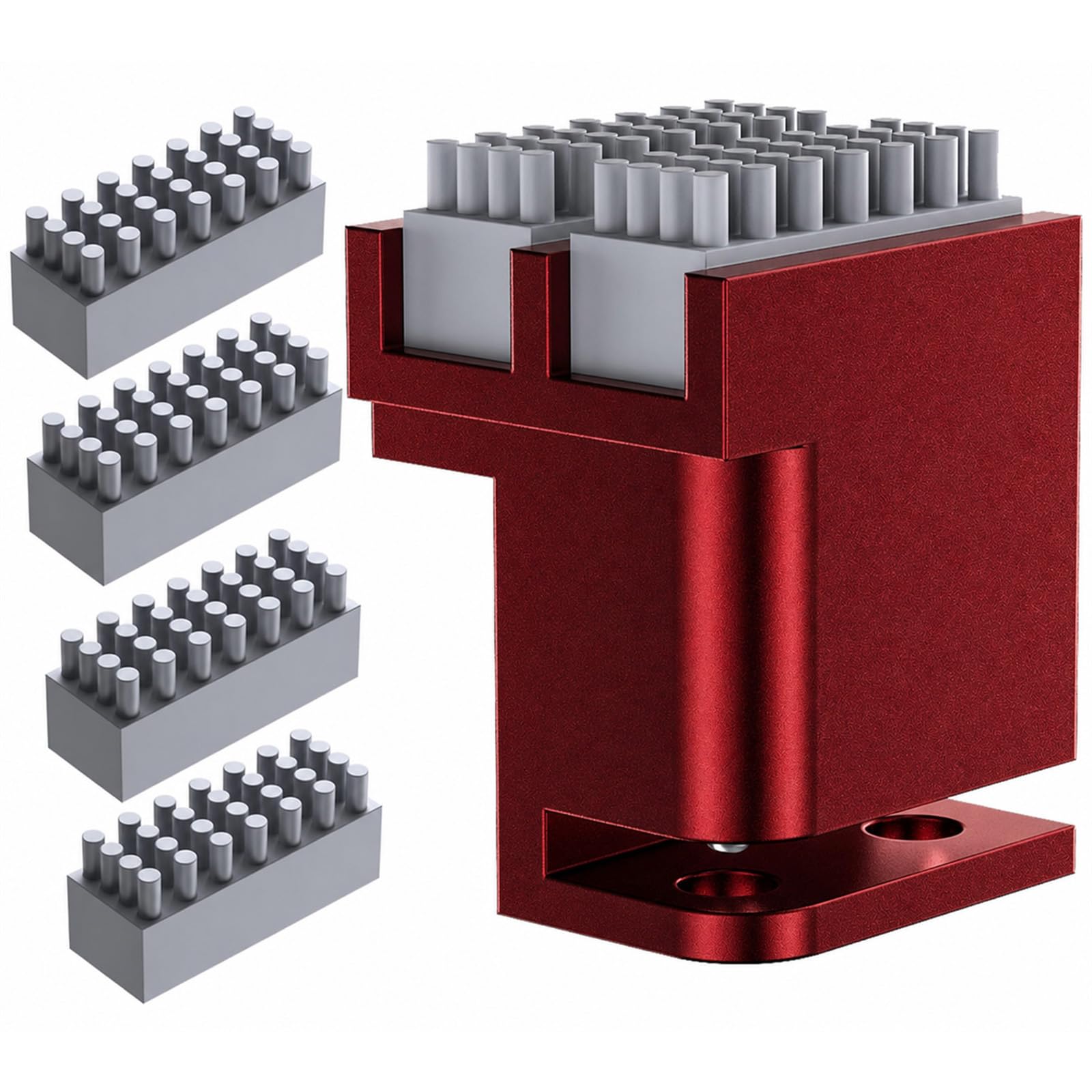 CNC Aluminum Nozzle Wiper Kit for Bambu Lab P1S P1P X1C X1E