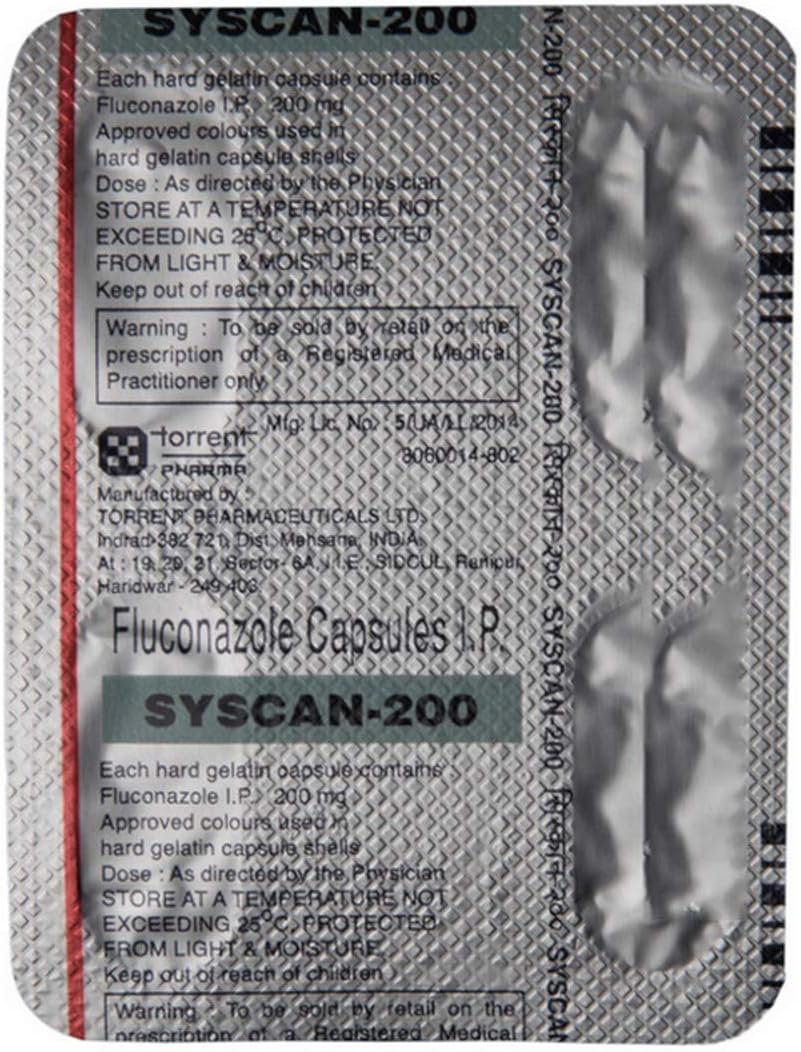 Syscan-200 - Strip of 4 Capsules