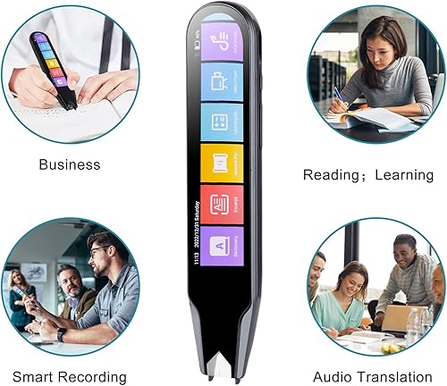 Miniatura 5 de Pluma del escáner del dispositivo del traductor de idiomas, dispositivo de texto a voz para la dislexia Soporte 134 Traducción de idiomas del habla