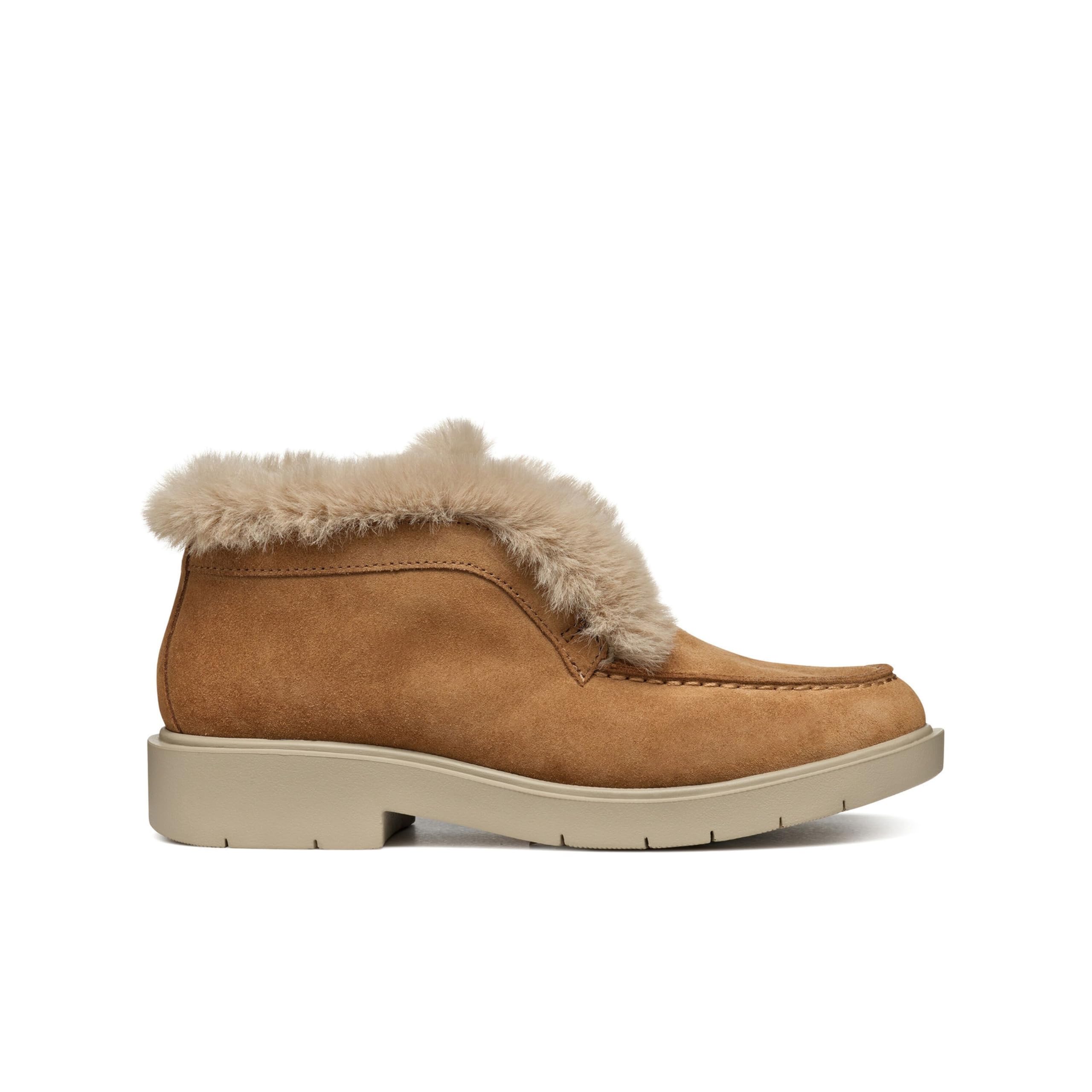 Geox Women's D Spherica Ec1 DAnkle Boot, Toffee, 5 UK
