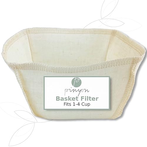 Cloth Reusable Basket Coffee Filter (Size #2) - Made in