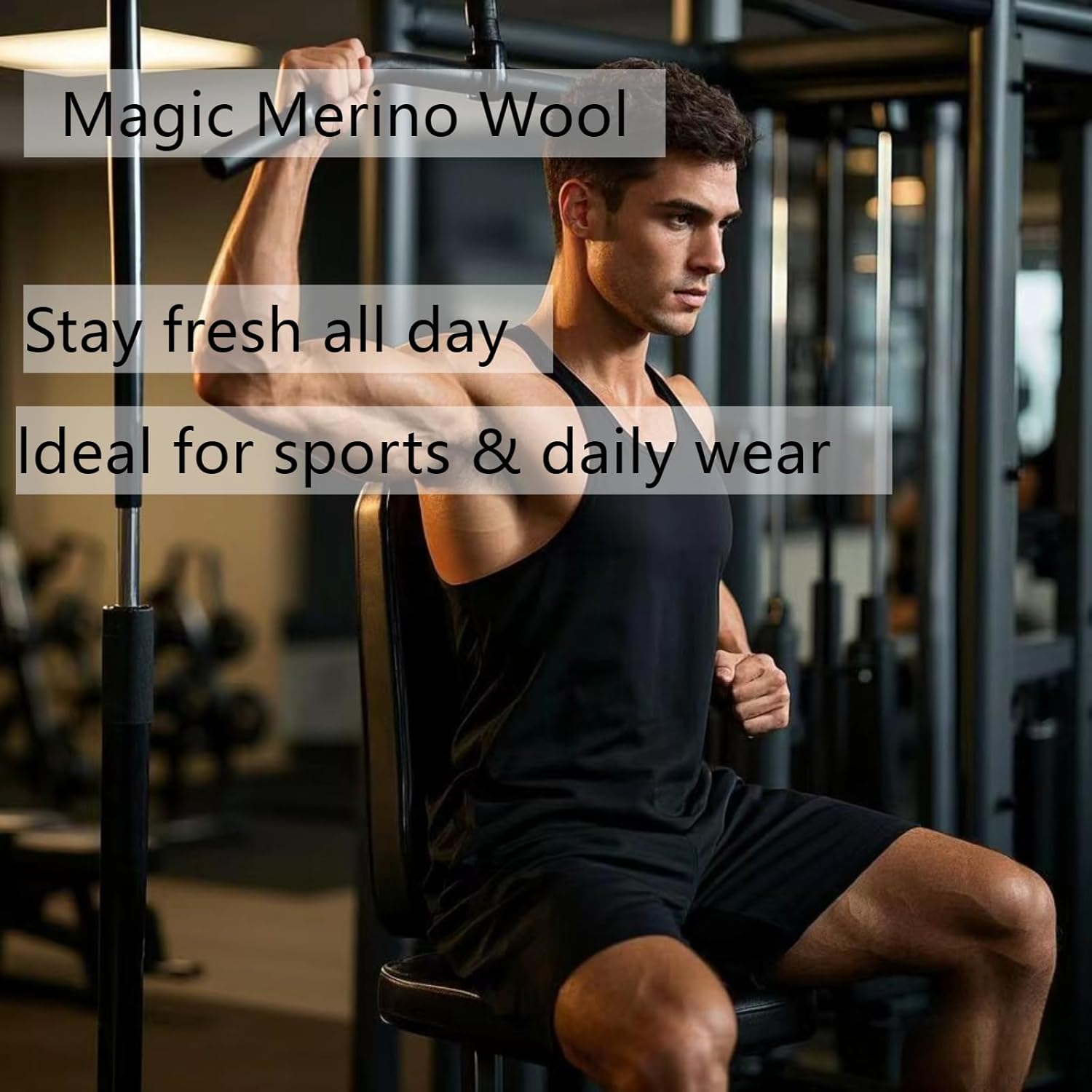 MERINNOVATION 2 Packs Merino Wool Underwear Men - 100% Merino Wool Boxer Briefs for Men Everyday Breathable Anti-Odor Boxers - Image 6