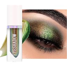Glitter Liquid Eyeshadow,Chameleon Metallic Shimmer Long-Lasting Eye Shadow