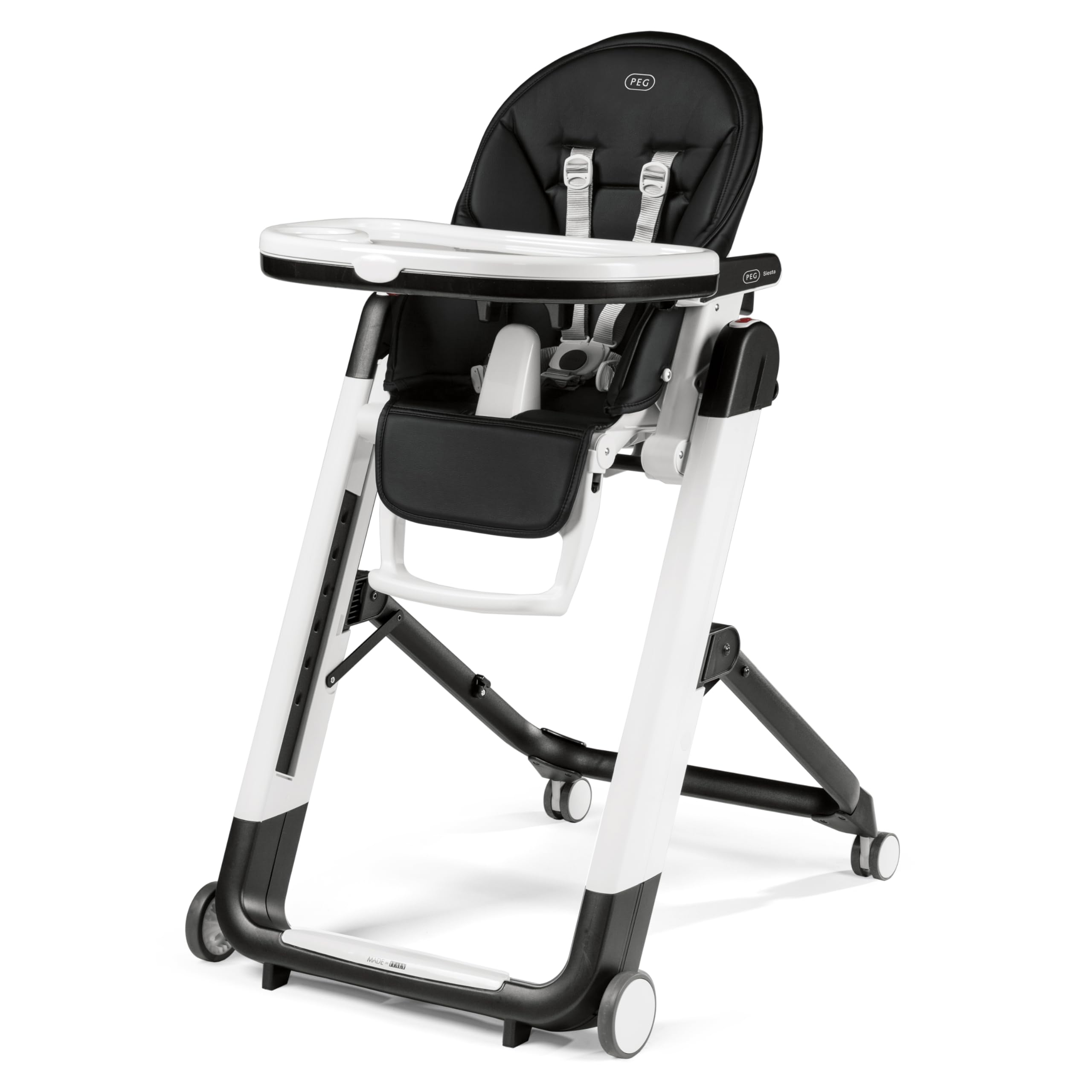 Peg Perego IH03000000BL13 Krzesełko z Funkcją Leżenia Dla Niemowlaków, Czarny, 1 Sztuka