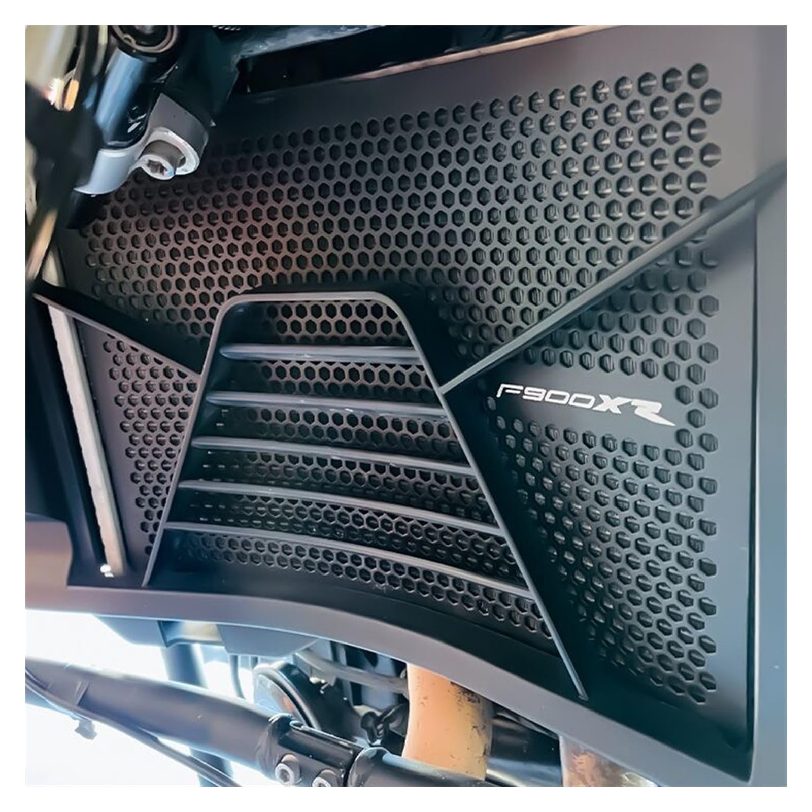 Couvercle Protection Radiateur Moto EdvenA Compatible BMW F900XR F900R 2020-2023 - Aluminium CNC