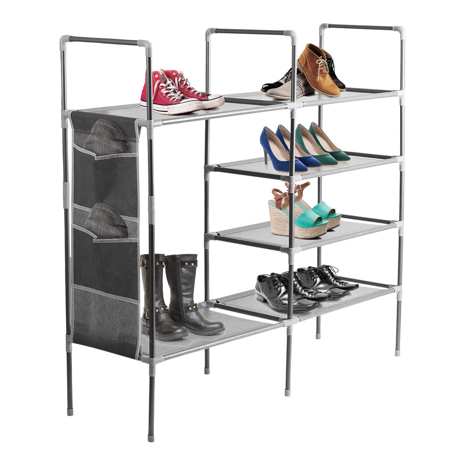 Buy Shoe Rack Organizer Entryway Closet Stackable Shoe Storage
