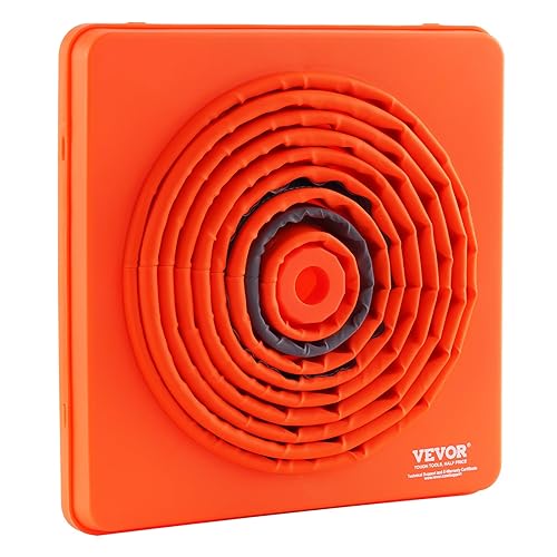 Miniatura 9 de Conos de seguridad, paquete de 2 conos de tráfico plegables de 18 pulgadas, conos de construcción con collares reflectantes, base ancha y una bolsa