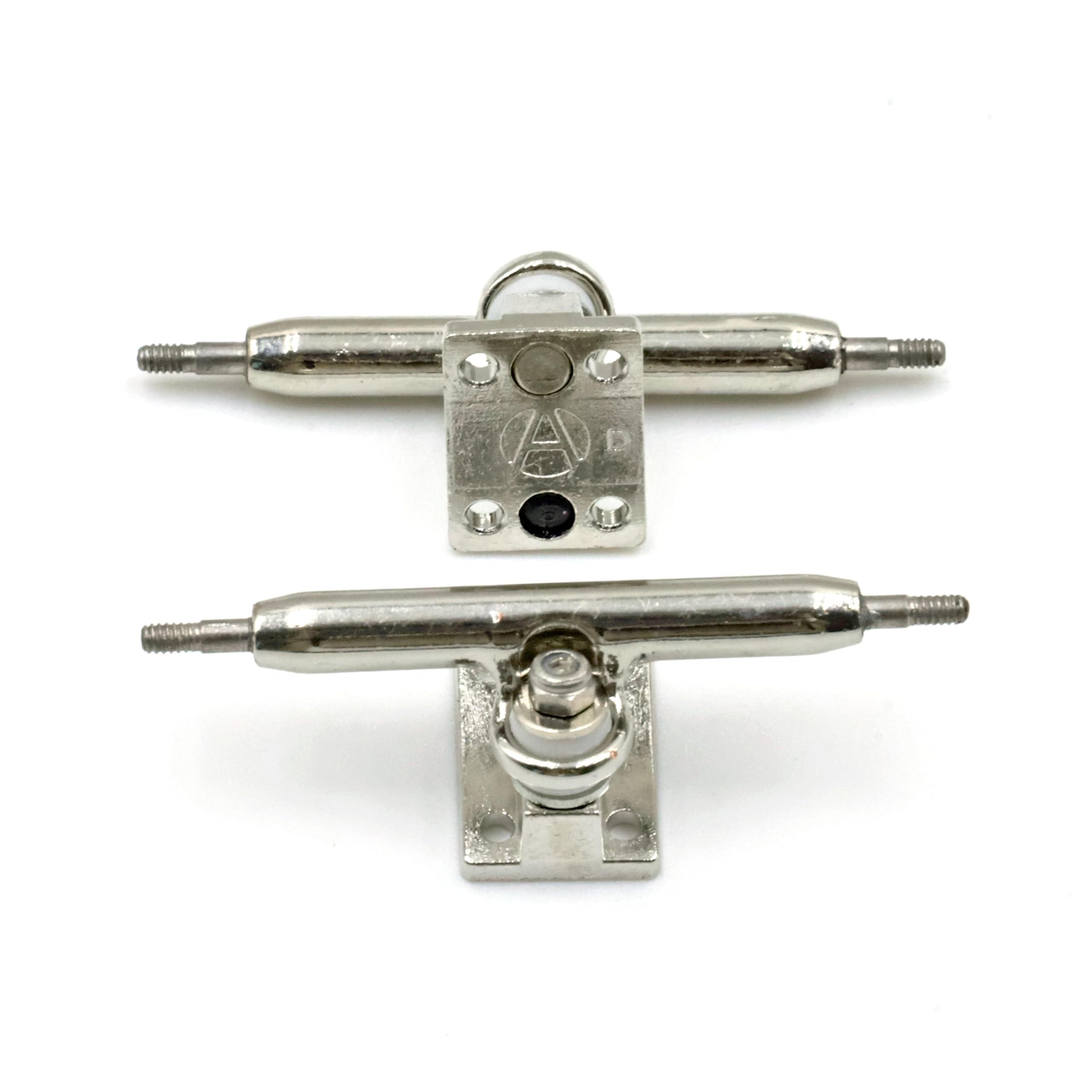 RACOFSB A1 Pro Fingerboard Trucks 36mm 34mm 32mm with New Base and Pivot Cup (34mm Chrome)
