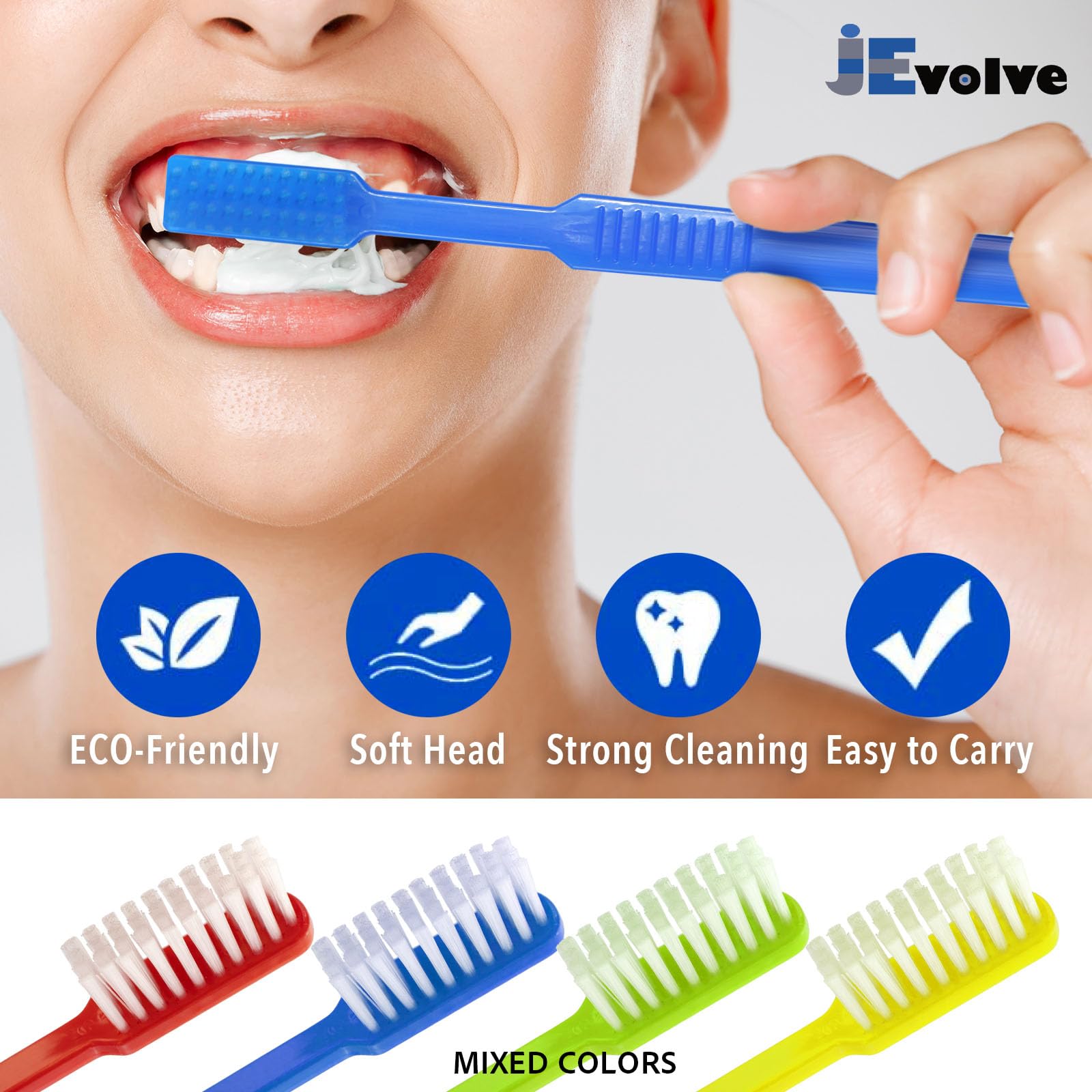 200 spazzolini da denti usa e getta preincollati, comodi spazzolini da denti da viaggio, igiene orale portatile, pulizia in movimento, facile da usare, essenziali da viaggio, spazzolini
