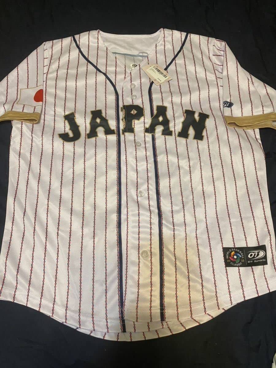 ぽ*る様 【アメリカ現地購入】wbc 大谷翔平 レプリカユニフォーム XL ぽ*る