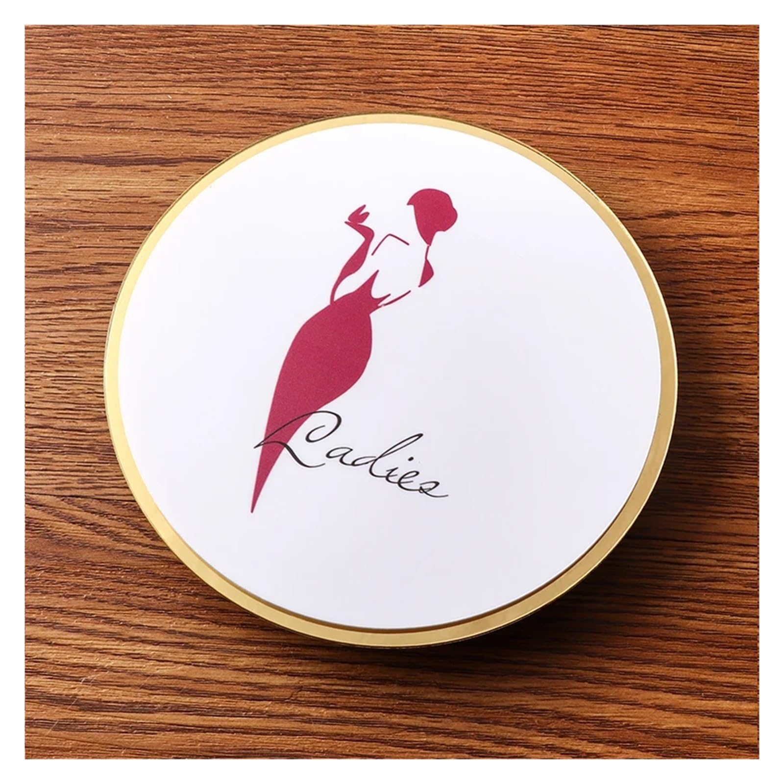 Placa acrílica para puerta de baño para identificación clara de género en baños públicos y privados