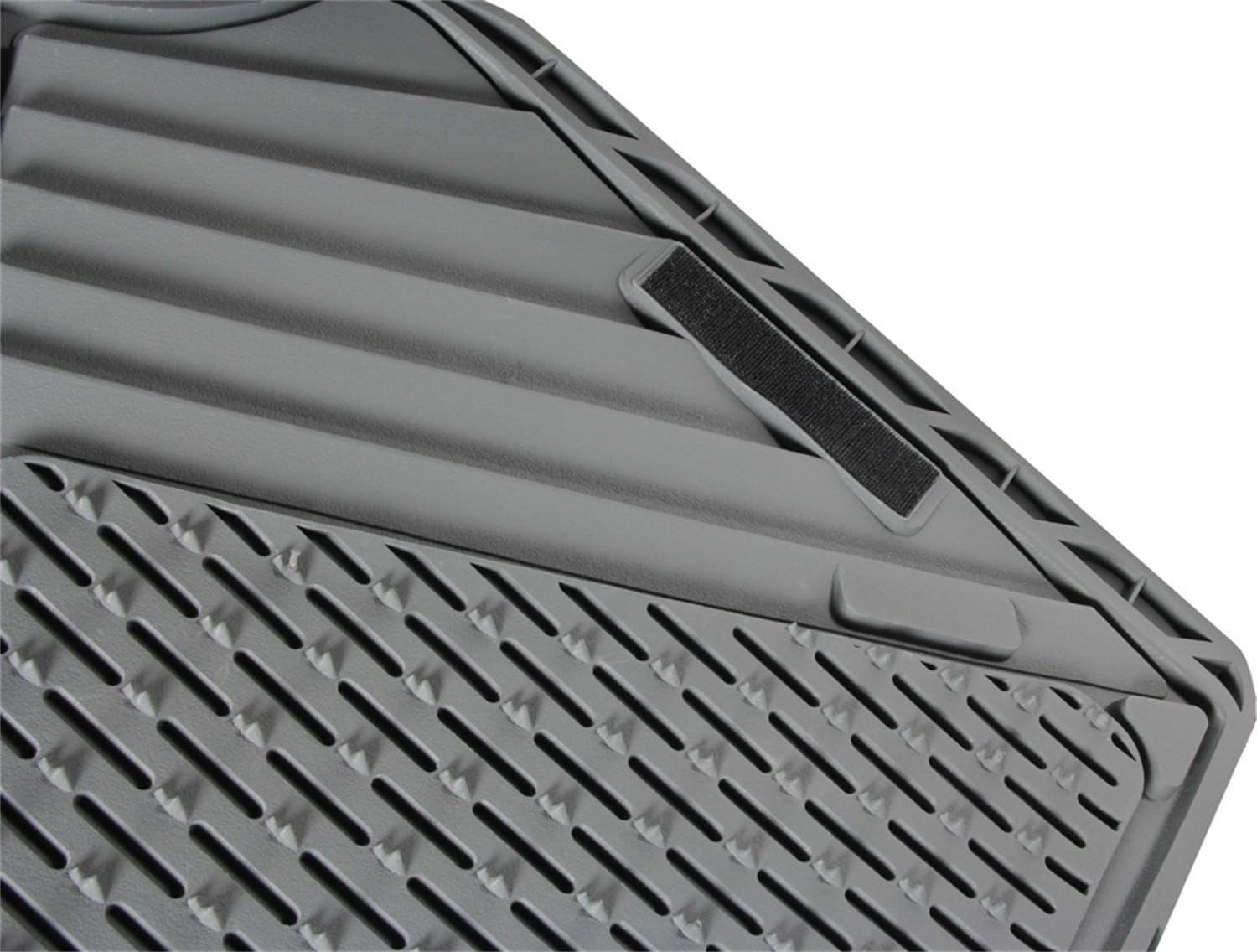 Go Gear 11179001 Full Size Heavy Duty Gray Floor Mats (4 Piece Set)