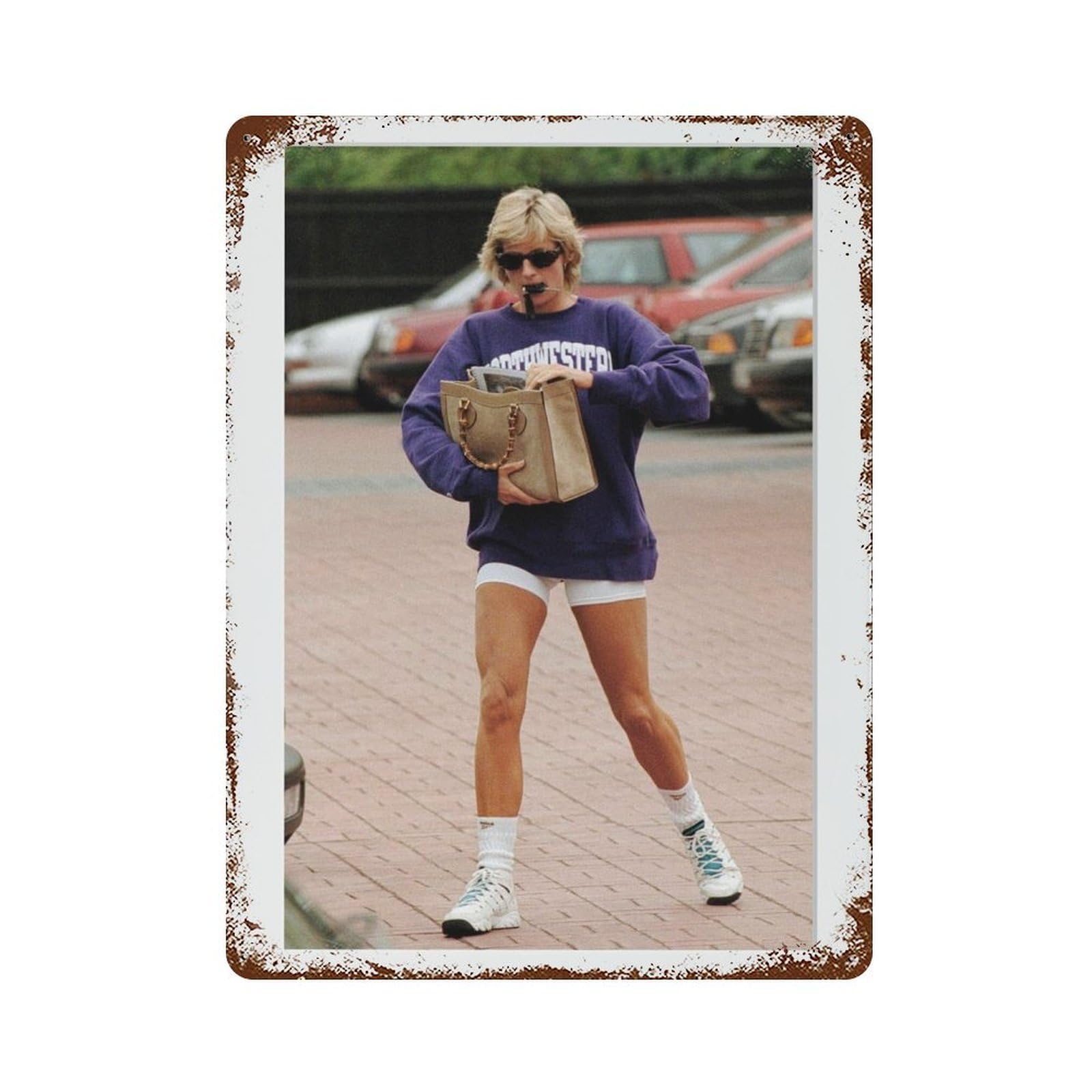 xiaoxiaoshen Princess Diana, Photography S1 Wall Decor Art Metal Tin Poster Modern Home Decor Art Home Bar Shop Decorations Vintage Sign 40x30cm