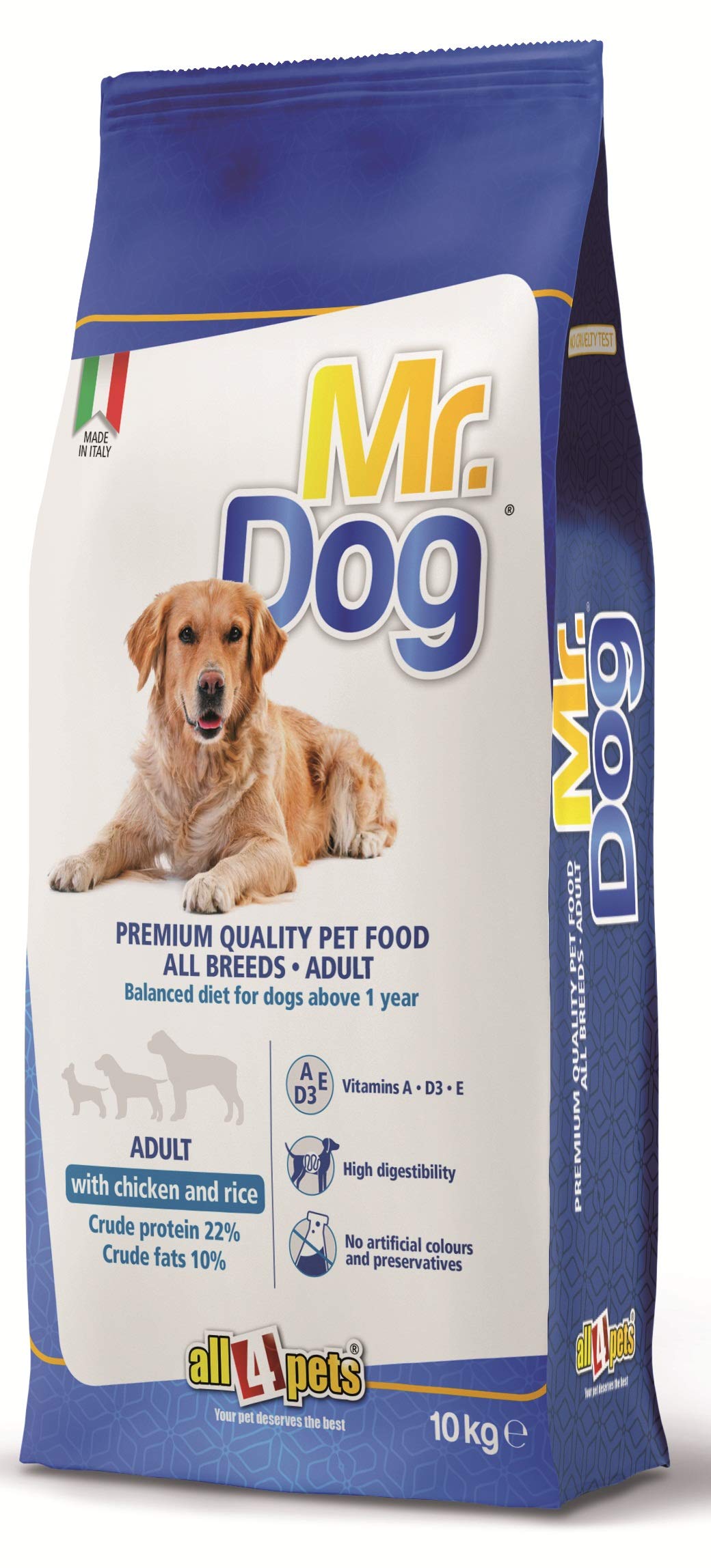 Mr Dog All Breeds Adult with Chicken & Rice 10kg (B07MZRLYD4) Amazon Price History, Amazon Price Tracker