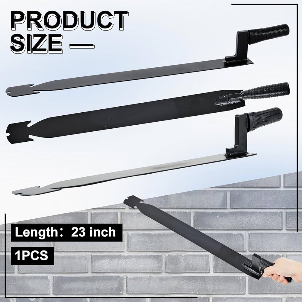 Roofing Nail Puller Dapetz ® Slaters Ripper 580mm Roofing Slate Puller Slating Nail Remover Tool Wonder Bar Rip Wrecking Tack Lifter Hardened Steel Rubber Grip Handle Pdl Slate Ripper