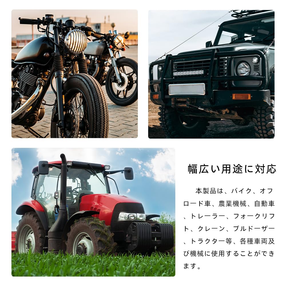 Amazon.co.jp: バイク ステー 2 個セット 22mm-38mm に適用
