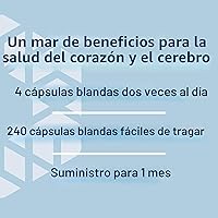 Vista 5 de Tabletas Life Extension Super Omega 3 o DHA con lignanos de sésamo y extracto de aceituna, 240 unidades, 737870161929, 1, 1