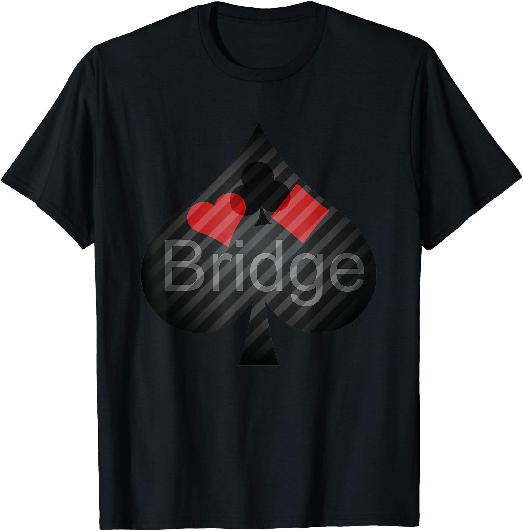 Bridge Card Game Elegant Present for Bridge Team Player Gift T-Shirt