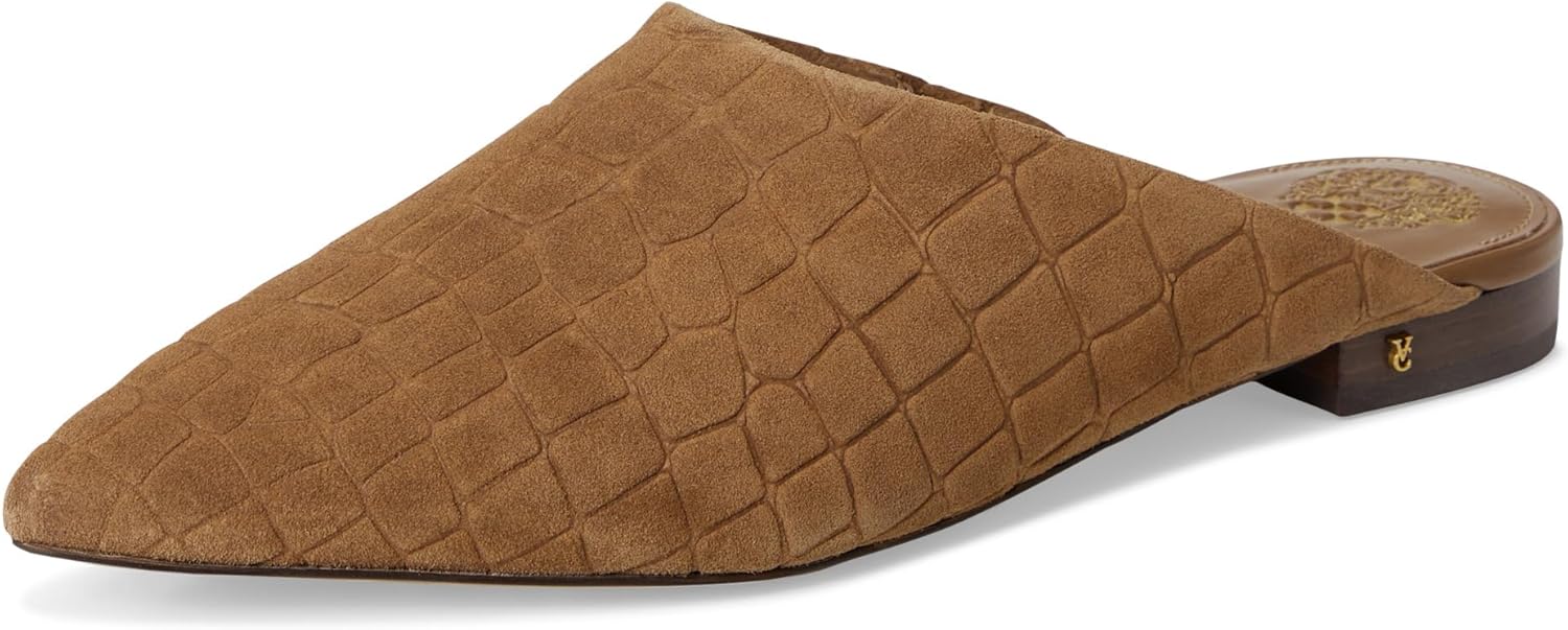 Vince Camuto Womens Arlette Slip-on Flat Mule