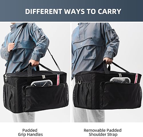 Miniatura 5 de Bolsa de transporte para parrilla Ninja Woodfire al aire libre, accesorios para parrilla de ahumador de fuego de madera Ninja serie OG700, funda de