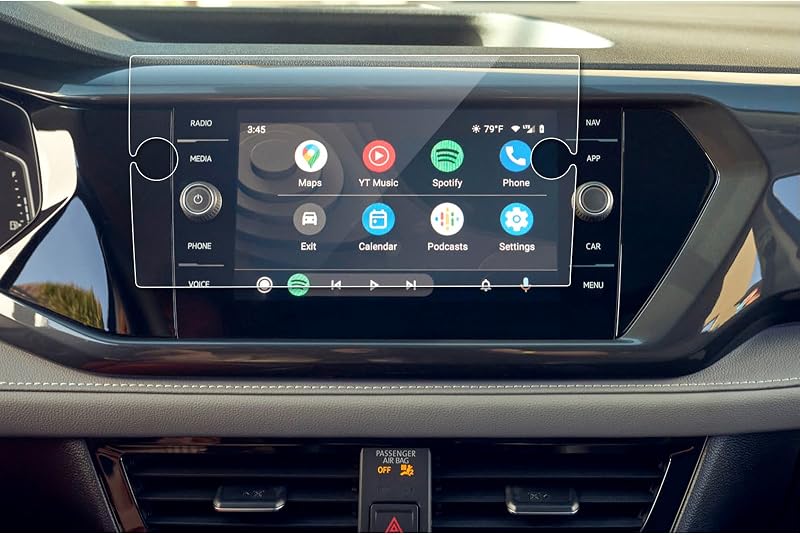 Película de vidro temperado SXCY para tela multimídia VW Taos 2022–2024, 8 polegadas – 1 unidade