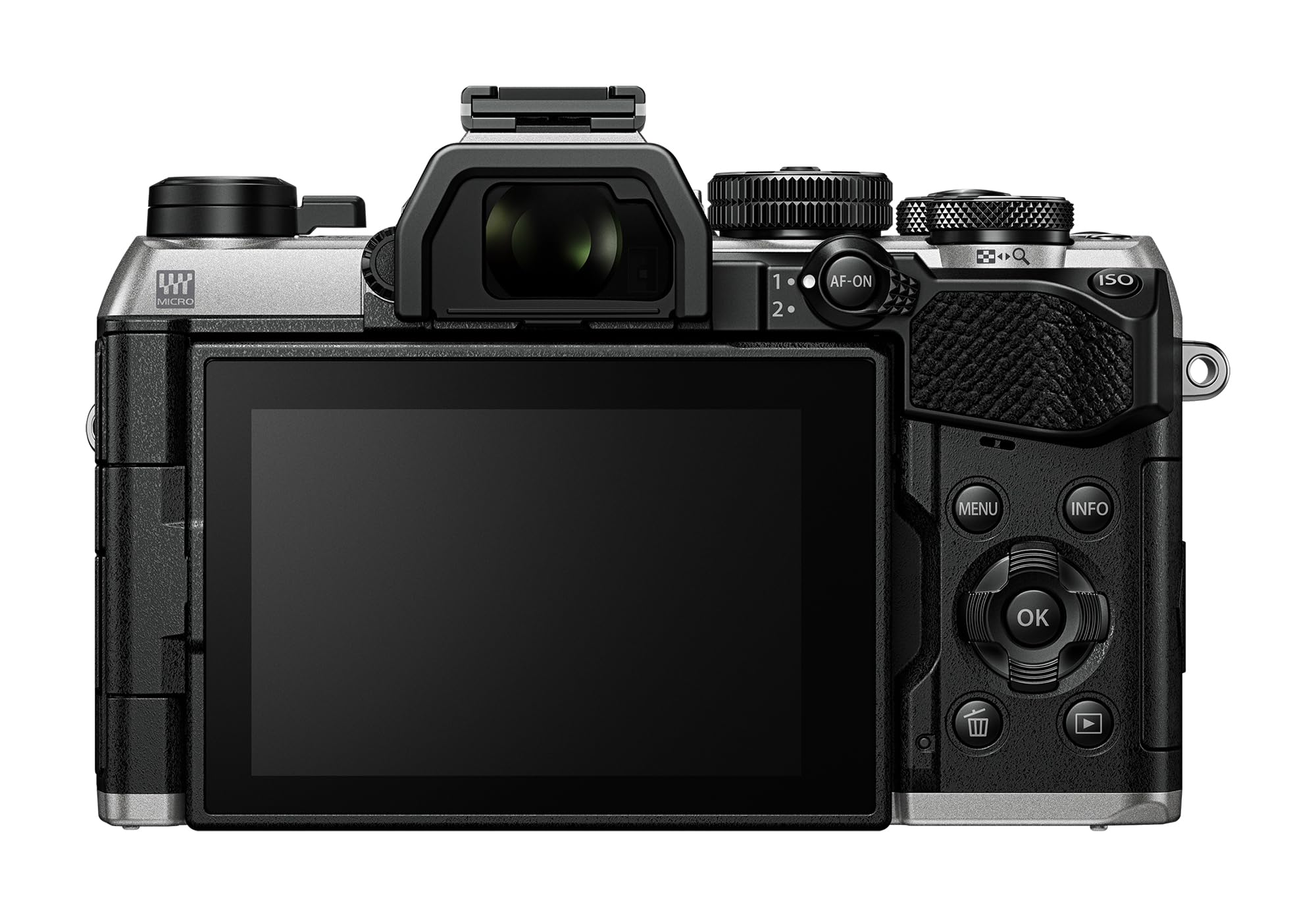 OM SYSTEM OM-5 Mark II Fotocamera Micro 4/3 con Obiettivo 12-45mm F4 PRO | Sensore Live MOS 20 MP, Stabilizzazione 5 Assi, Video 4K, IP53 Impermeabile, Scatto HighRes 50 MP e Live ND