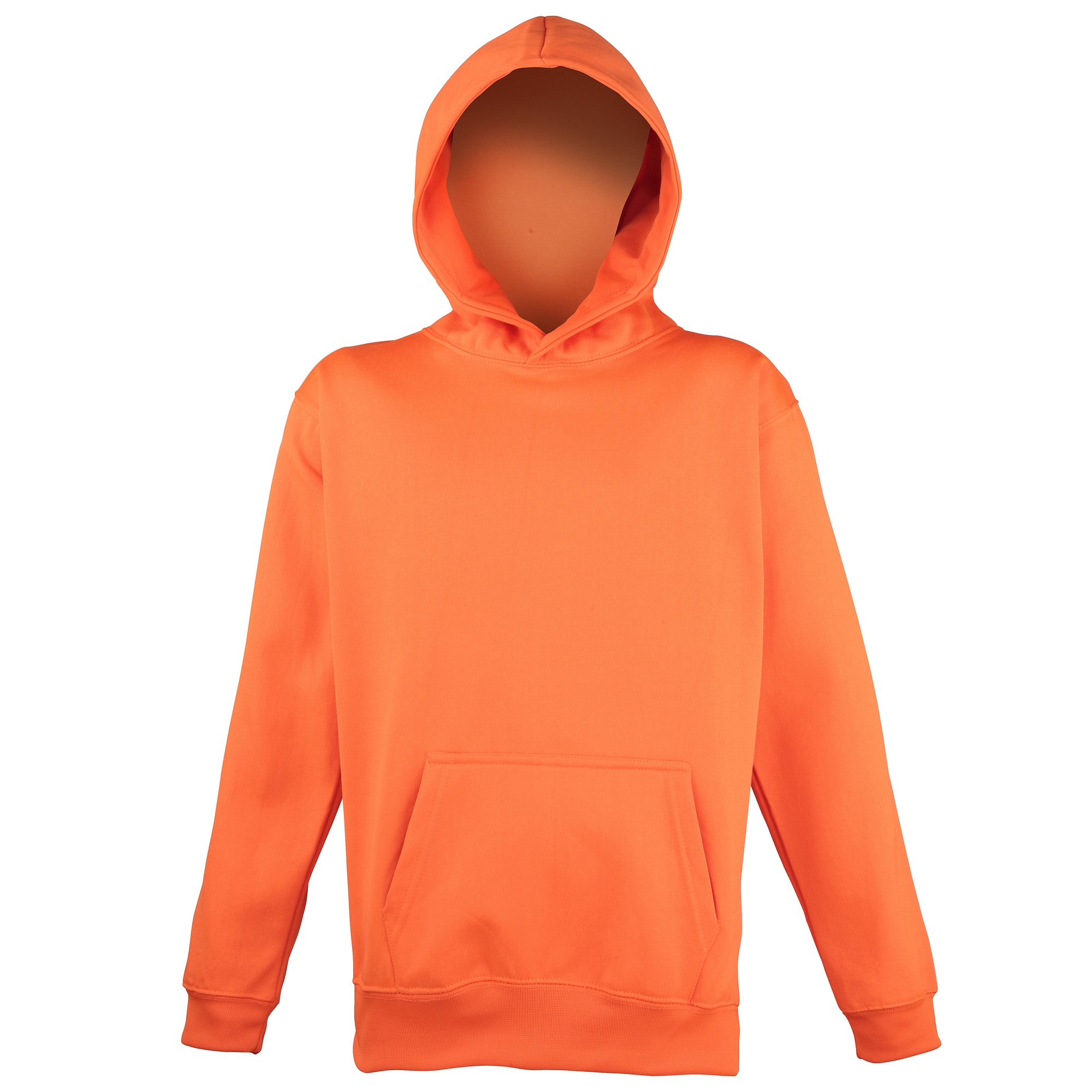 Just Hoods Unisex Orange Child Hoodie