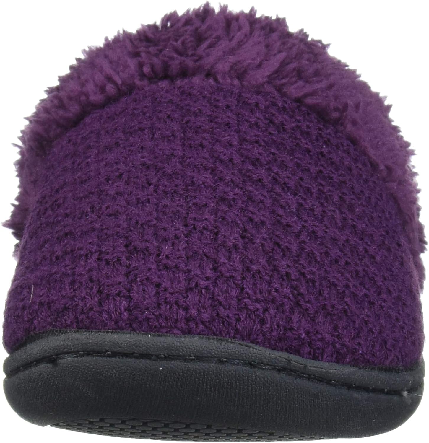 Dearfoams Women's Velour Clog with Memory Foam Slipper