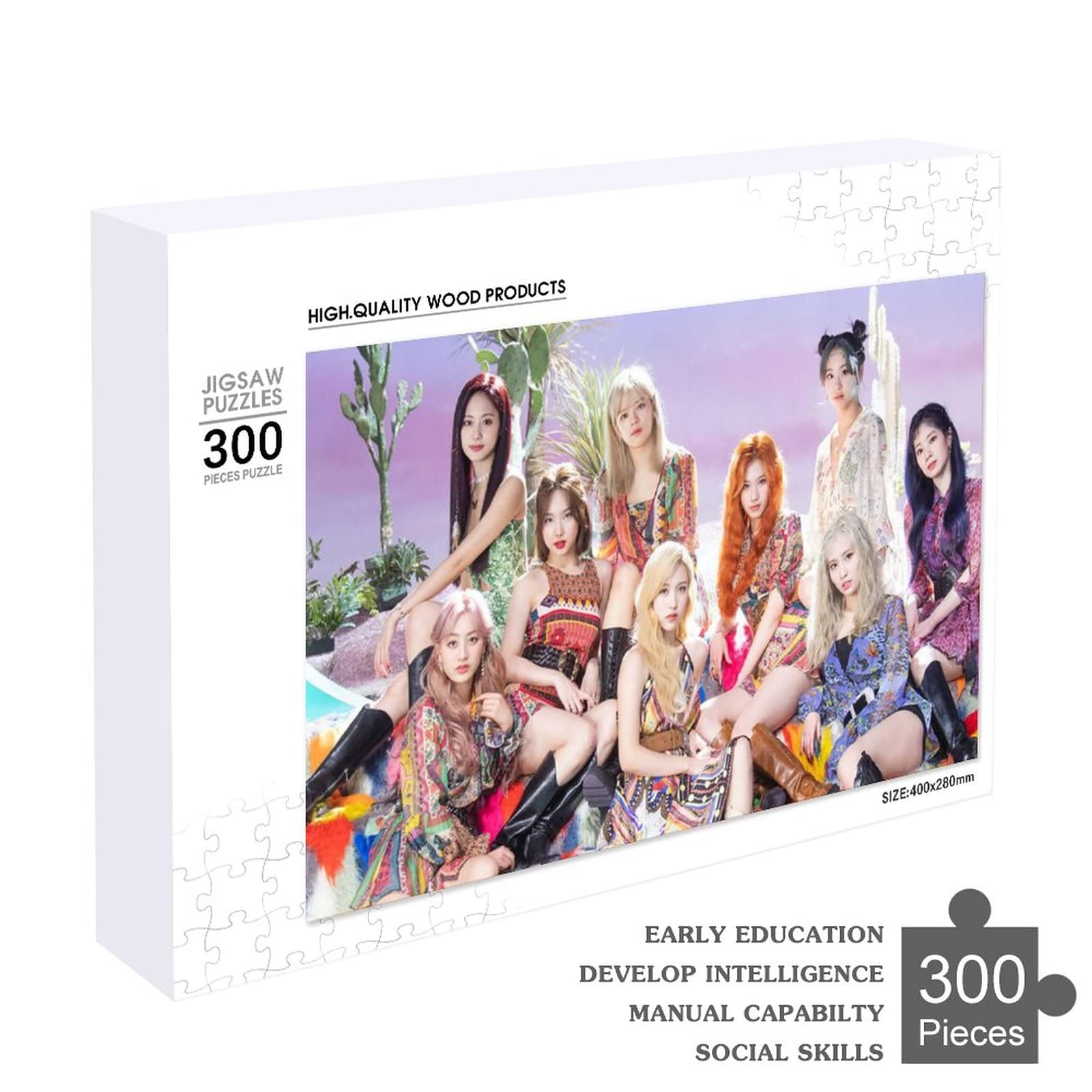 Amazon.co.jp: TWICE ジグソーパズル 500/1000ピース アニメチックな