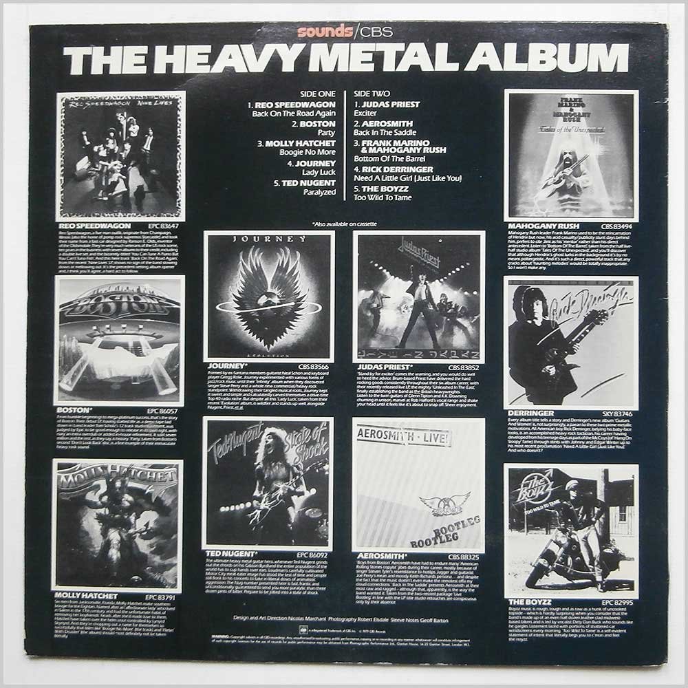 The Heavy Metal Album [LP]