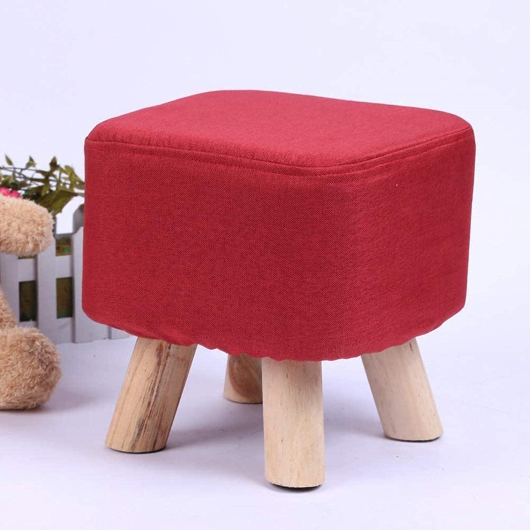 Pouf ottoman rond pour soulager vos jambes fatiguées après le travail
