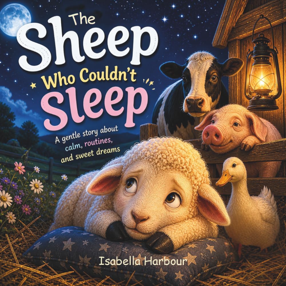 The Sheep Who Couldn’t Sleep: A gentle bedtime story about routines, calm minds, and learning to sleep