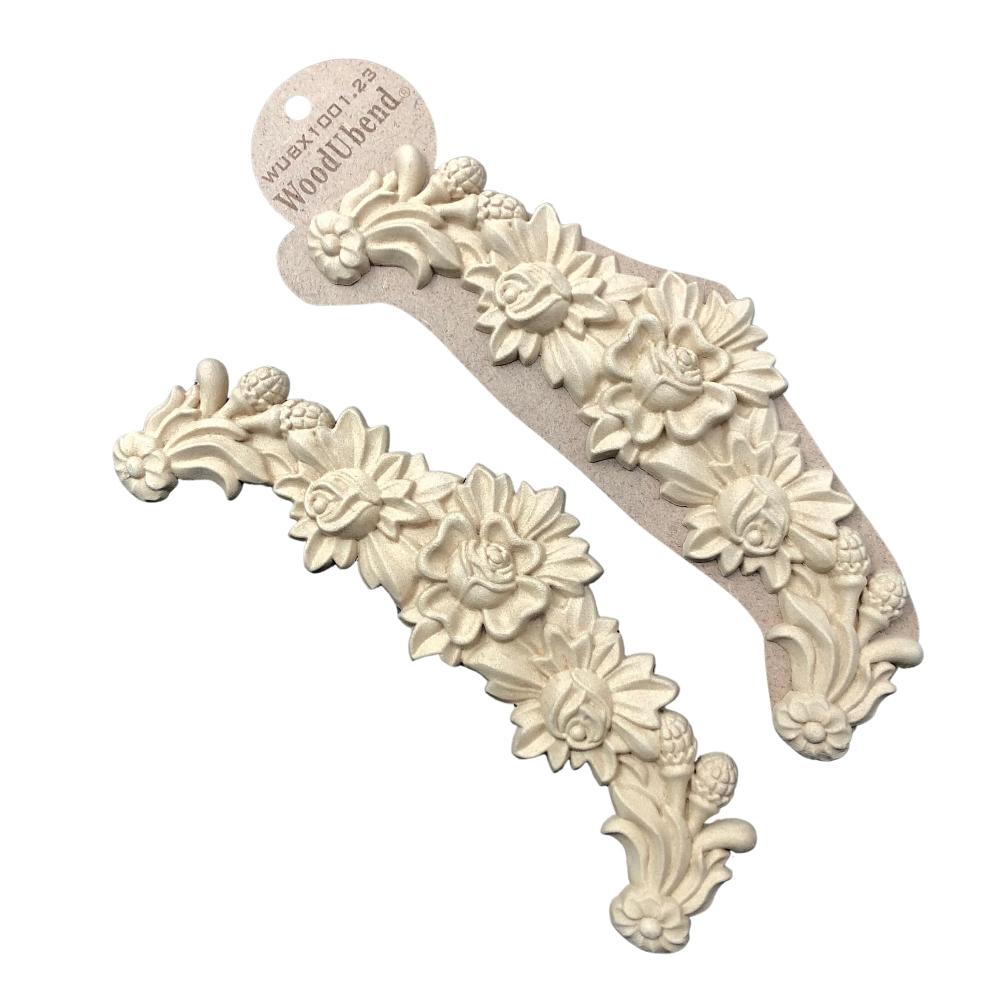 Appliques florales en bois pour customiser vos meubles d'intérieur