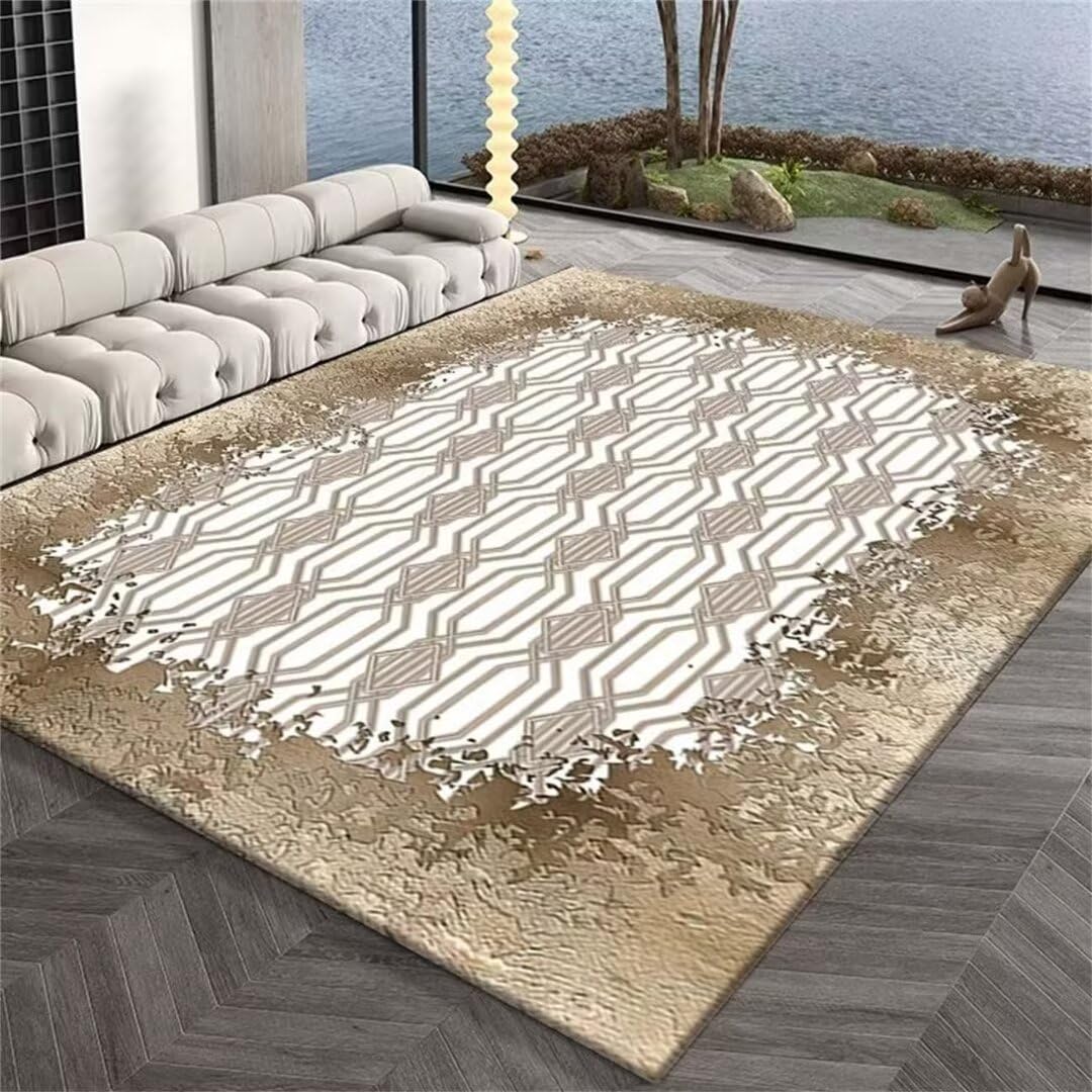 Tapis interieur tapis salon absorption acoustique gris 140x200cm pour decoration