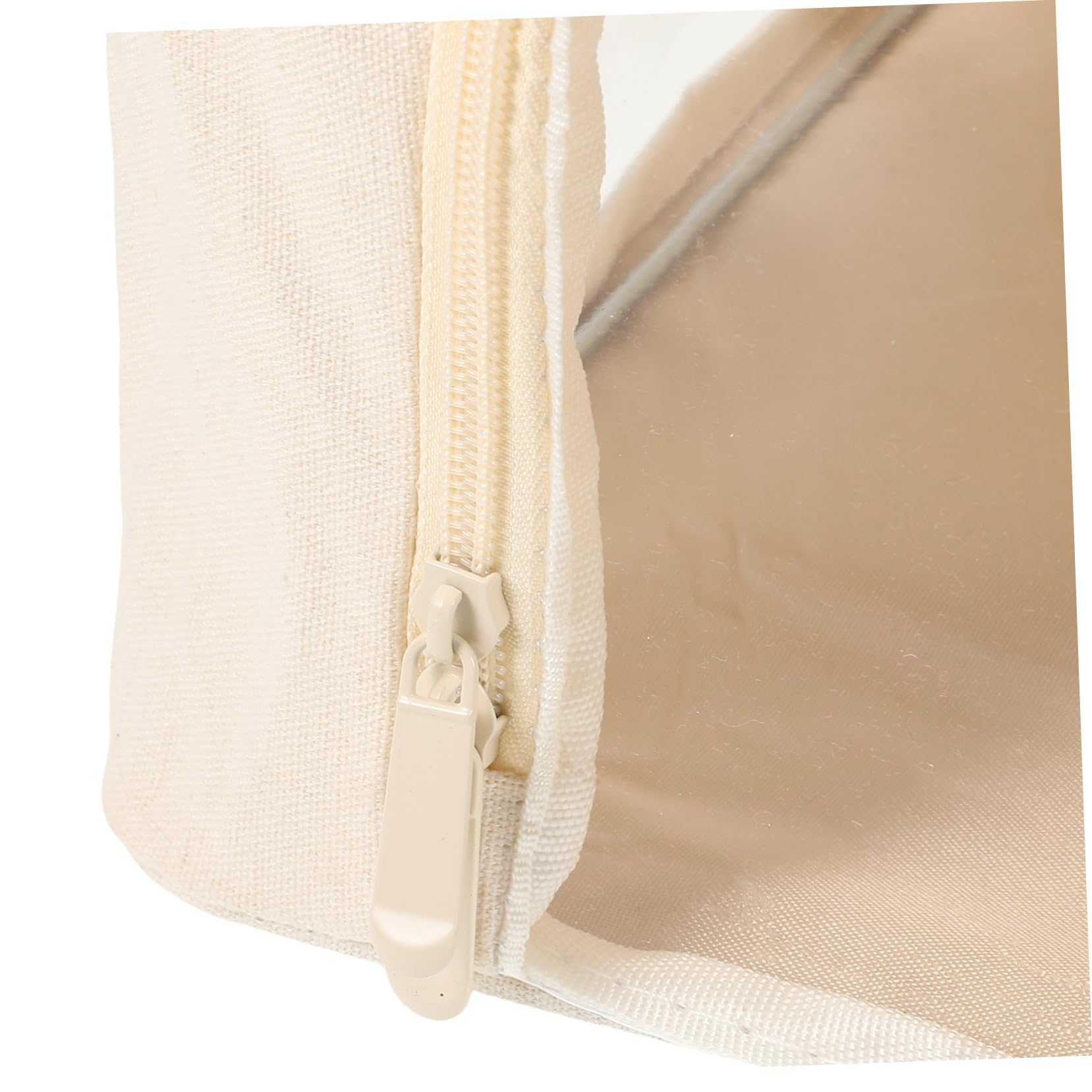 POPETPOP Contenitore per La Conservazione Trapunte e Vestiti Borsa Trasparente con Cerniera Organizer Pieghevole per Armadio con Maniglie Comode e Trasparente Capacità per Giocattoli e
