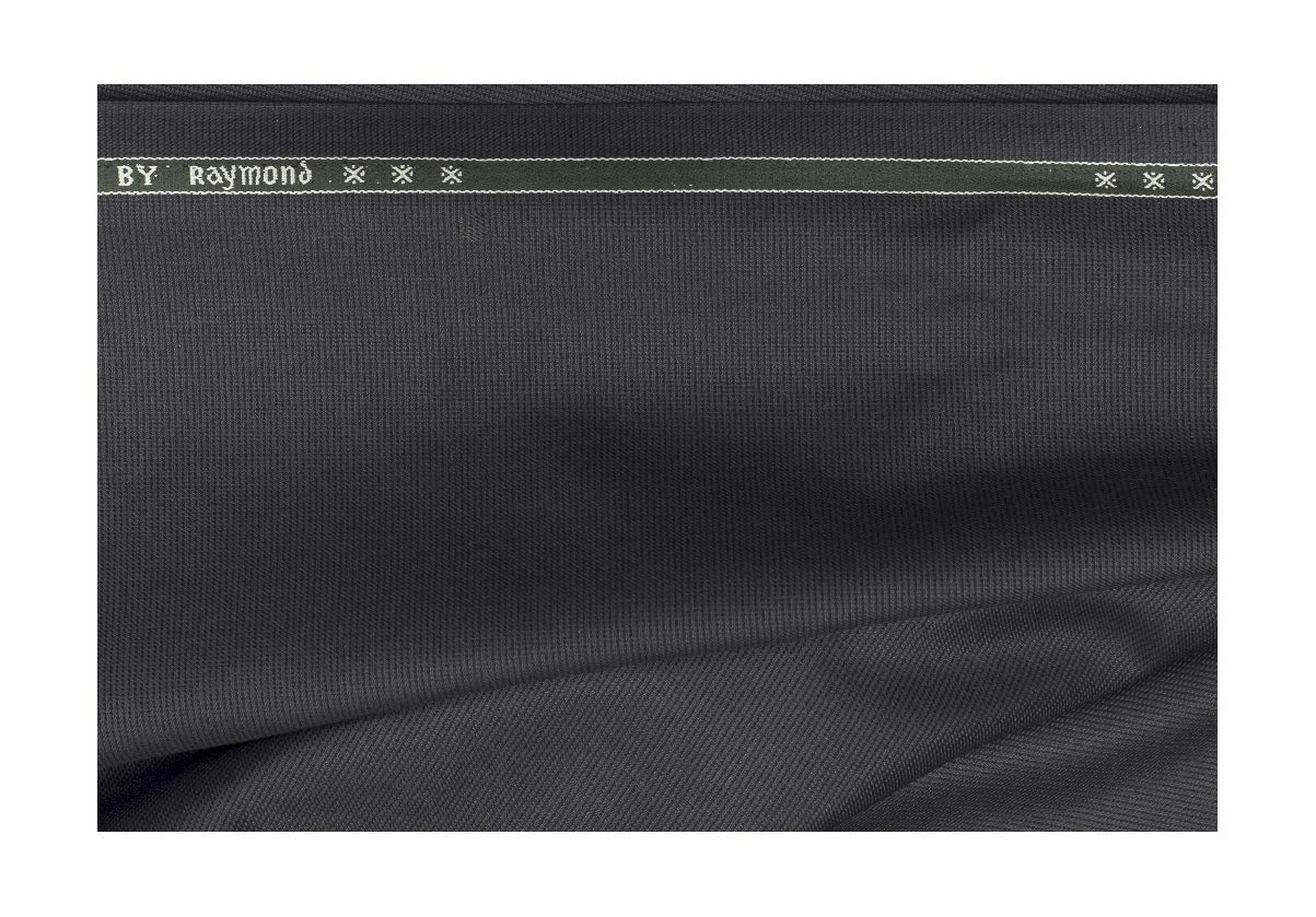 raymond Suit Fabric 1Pc 3Meter Suit Length Solid Blue::Grey for Men's-picture-40