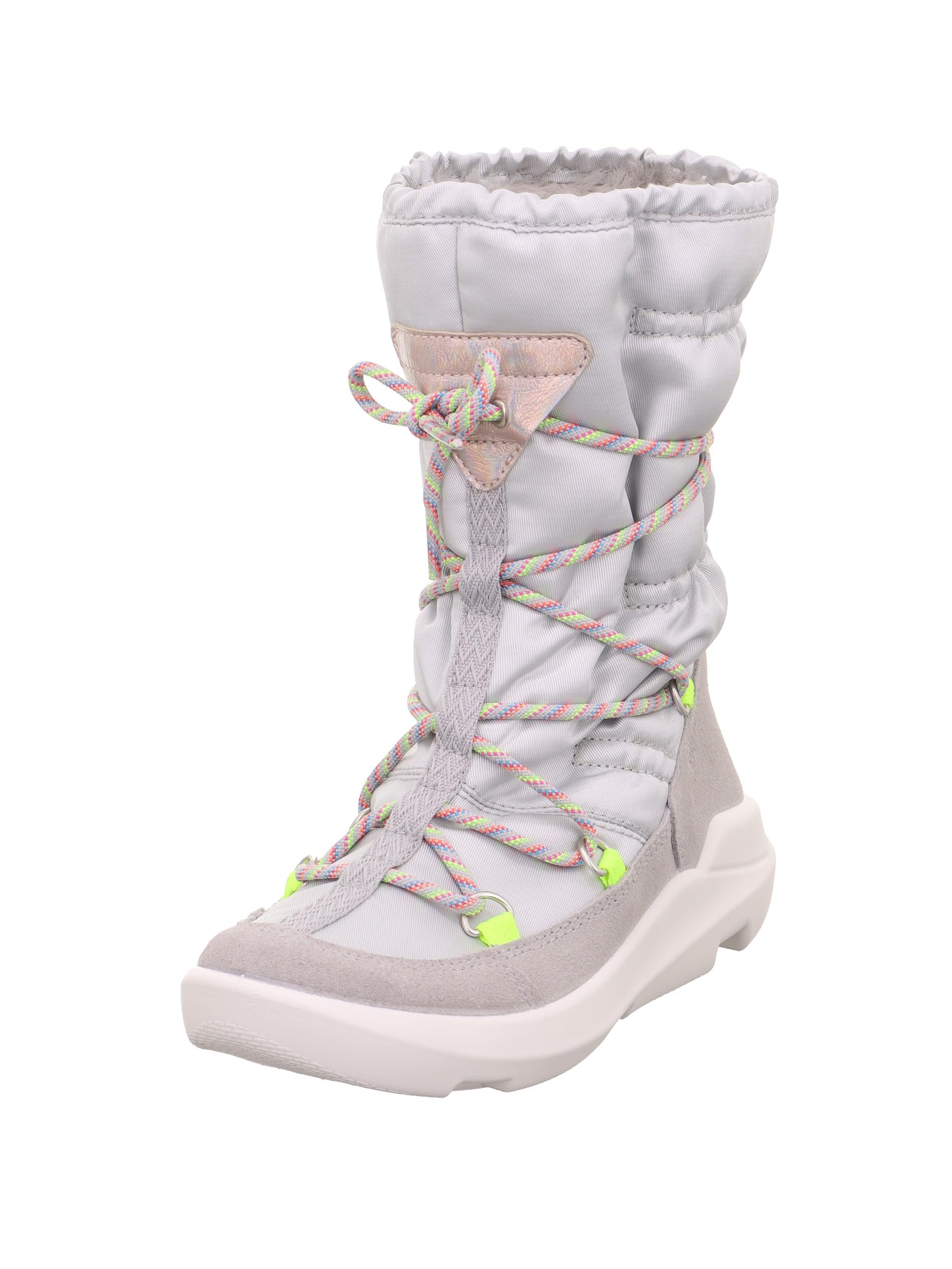 Superfit Girl's TWILIGHT warm gefütterte Gore-Tex Stiefel, HELLGRAU 2500