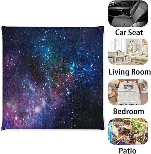 Miniatura 7 de Bardic Paquete de 1 cojín para silla, de espuma viscoelástica y galaxia, de 16 x 16 pulgadas