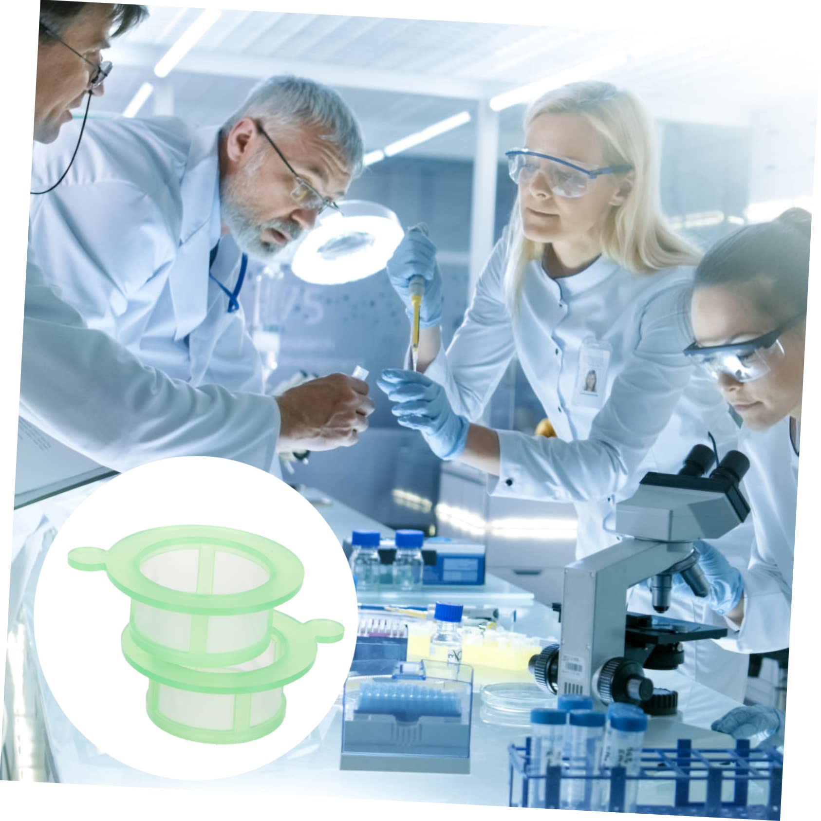 5 Set Di Mini Filtri Per Celle Da Laboratorio Filtri Di Ricambio Per Rubinetto Facili Da Usare 2 Pezzi * 5