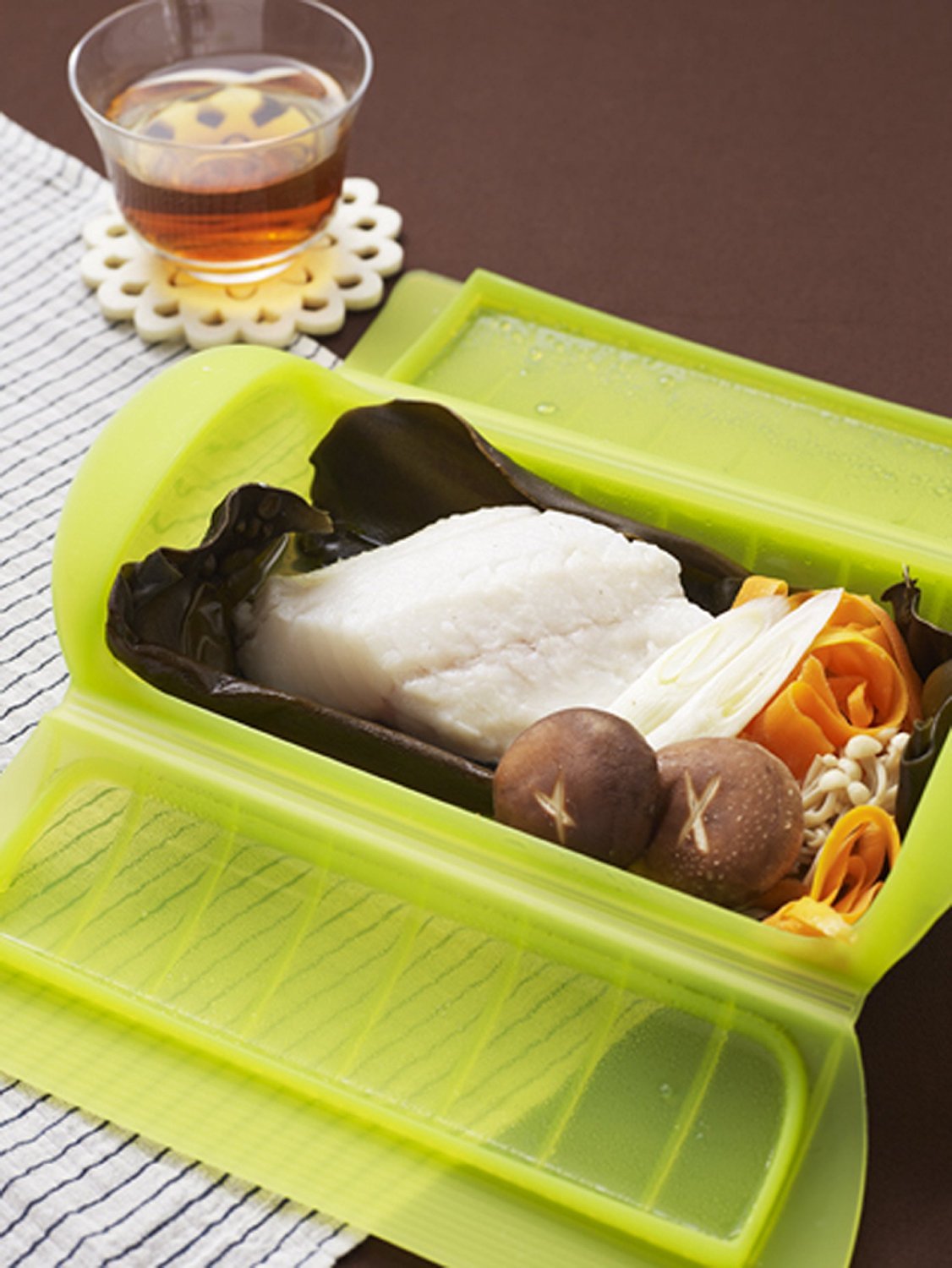 Amazon｜ルクエ ルクエ スチームケース レギュラー レタス 62055｜電子